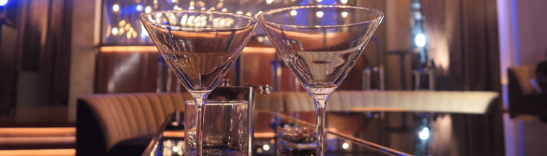 martini glasses